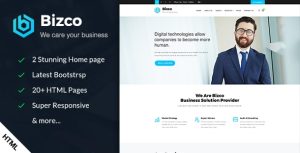 Bizco – Business & Corporate HTML Template