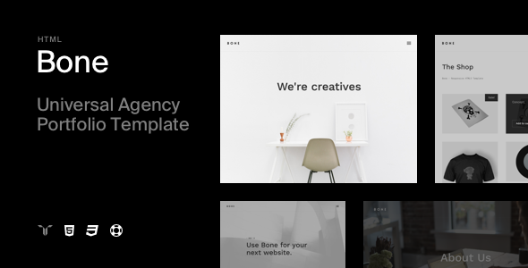 Bone – Responsive Agency Portfolio HTML Template Bone – Responsive Agency Portfolio HTML Template