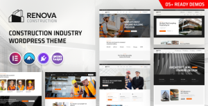 Renova – Construction Industry WordPress Theme