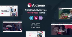 Aidzone – NDIS Disability Service WordPress Theme