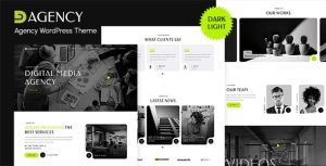 Dagency – Digital Agency WordPress Theme