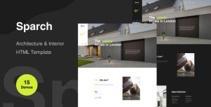 Sparch – Architecture & Interior HTML Template