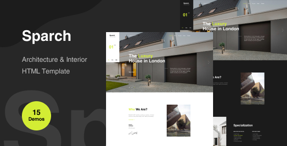 Sparch – Architecture & Interior HTML Template Sparch – Architecture & Interior HTML Template