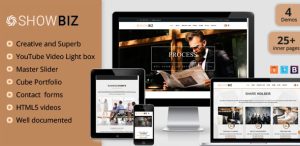 Showbiz – Multipages Business HTML Template