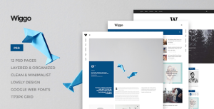 Wiggo – Multi-Concept HTML Template