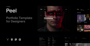 Peel – Portfolio Template For Creatives
