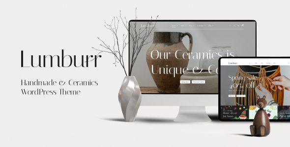 Lumburr – Handmade & Ceramics WordPress Theme Lumburr – Handmade & Ceramics WordPress Theme
