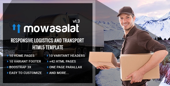 Mowasalat | Responsive Logistics and Transport HTML5 template Mowasalat | Responsive Logistics and Transport HTML5 template