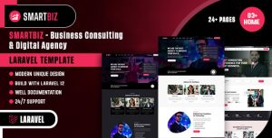 Smartbiz – Business Consulting & Digital Agency Laravel Template