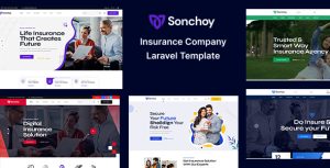 Sonchoy – Insurance Company Laravel Template