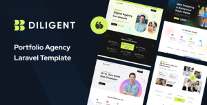 Diligent – Creative Agency & Portfolio Laravel Template