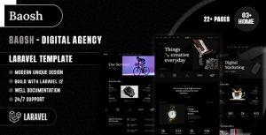 Baosh – Digital Agency Laravel Template