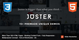 Juster – Multi-Purpose HTML Theme