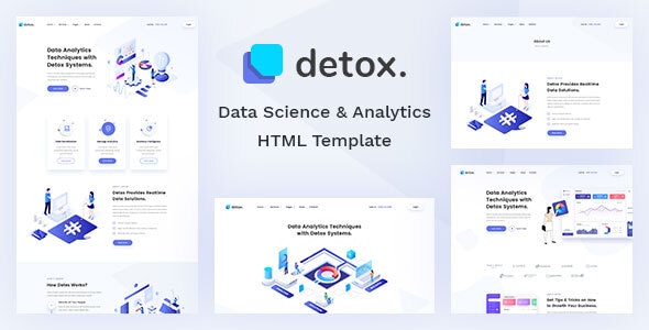 Detox – Data Science & Analytics HTML Template Detox – Data Science & Analytics HTML Template