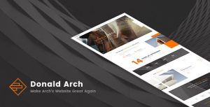 Donald Arch – Responsive Architecture HTML5 Template