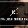 Just Me | Creative Personal Resume, vCard & Portfolio HTML5 Template