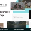 Rhythm – React & Angular 17 Multipurpose One/Multi Page Template