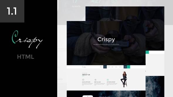 Crispy | One & Multi Page HTML Crispy | One & Multi Page HTML