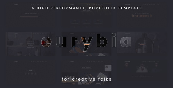 Eurybia – Creative Portfolio HTML Template Eurybia – Creative Portfolio HTML Template