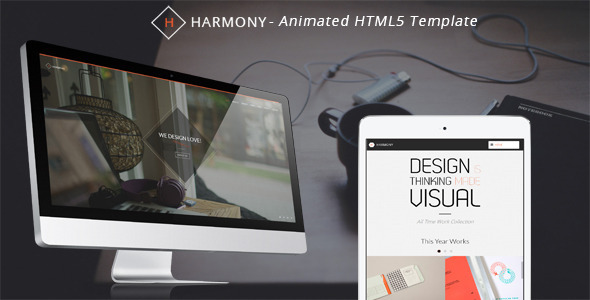 Harmony – Animated One-Page HTML 5 Template Harmony – Animated One-Page HTML 5 Template