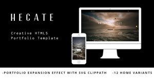Hecate – Creative HTML5 Portfolio Template