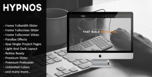 Hypnos – Responsive Retina Ready HTML5 Template