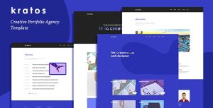 Kratos – Creative Portfolio Agency Template