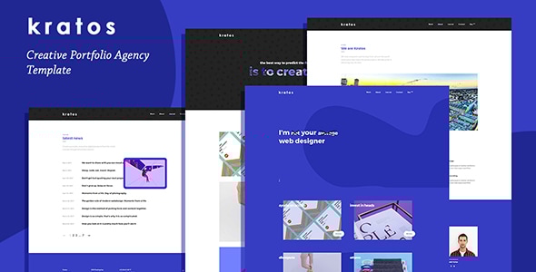 Kratos – Creative Portfolio Agency Template Kratos – Creative Portfolio Agency Template