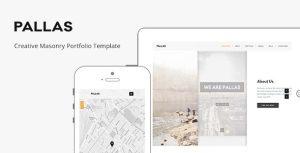Pallas – Creative Masonry Portfolio Template