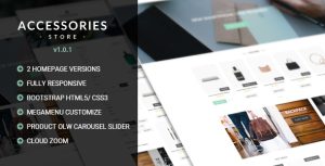 Accessories – Multi Store Responsive HTML Template