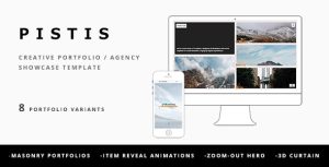 Pistis – Creative Portfolio / Agency Template