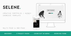 Selene – Creative Portfolio / Agency Template