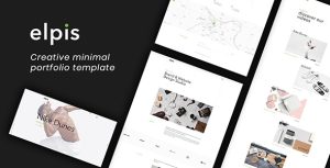 Elpis – Creative Minimal Portfolio Template