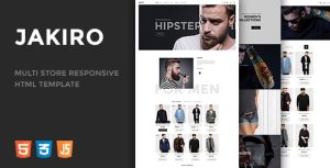 Jakiro – Multi Store Responsive HTML Template