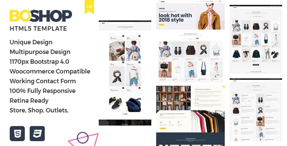 BoShop – Multipurpose eCommerce HTML5 Template BoShop – Multipurpose eCommerce HTML5 Template
