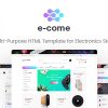 E-come | Multi-Purpose HTML Template for Electronics Store