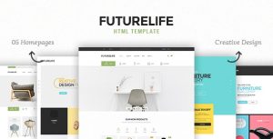 Futurelife – eCommerce HTML Template