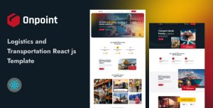 Onpoint – Logistics and Transportation React Js Template