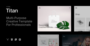 Titan – Creative HTML5 Template