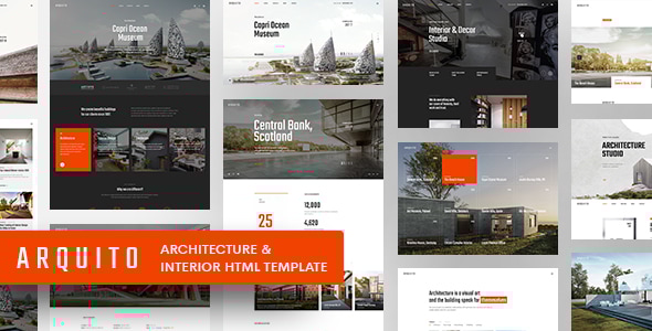 Arquito – 3D Architecture & Interior HTML Template Arquito – 3D Architecture & Interior HTML Template