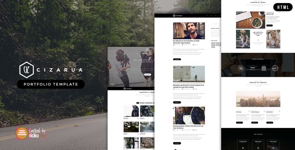 Cizarua – Responsive One Page Portfolio HTML Template Cizarua – Responsive One Page Portfolio HTML Template