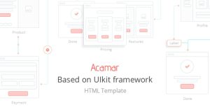 Acamar — Tiled Layout and Clean Design Responsive HTML Template