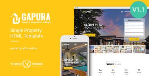 Single Property HTML Template – Gapura