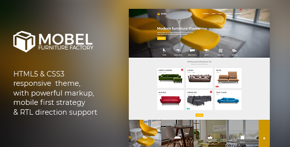 Mobel – Furniture HTML Template Mobel – Furniture HTML Template