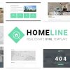 Homeline – Modern Unique Real Estate Template