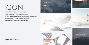 IQON – Fresh Coming Soon Template