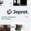 Jepret | Modern Photography HTML Template