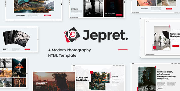 Jepret | Modern Photography HTML Template Jepret | Modern Photography HTML Template