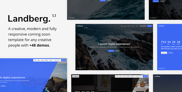 Landberg – Coming Soon Template Landberg – Coming Soon Template