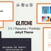 Glitche – Resume CV Portfolio Jekyll Theme